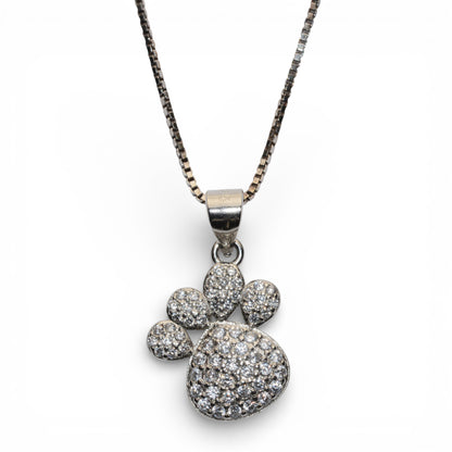 Catenina con Pendente Impronta in Argento 925